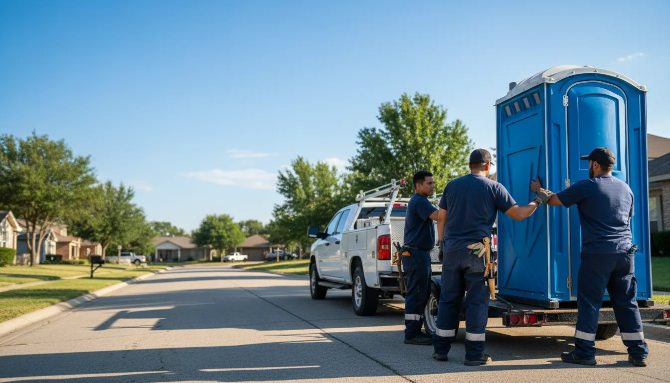 Portable Toilet Rental in Laneville, TX near me